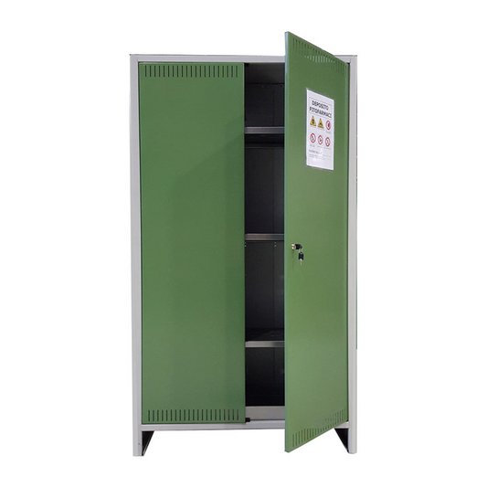 Armadio stoccaggio fitosanitari a due ante