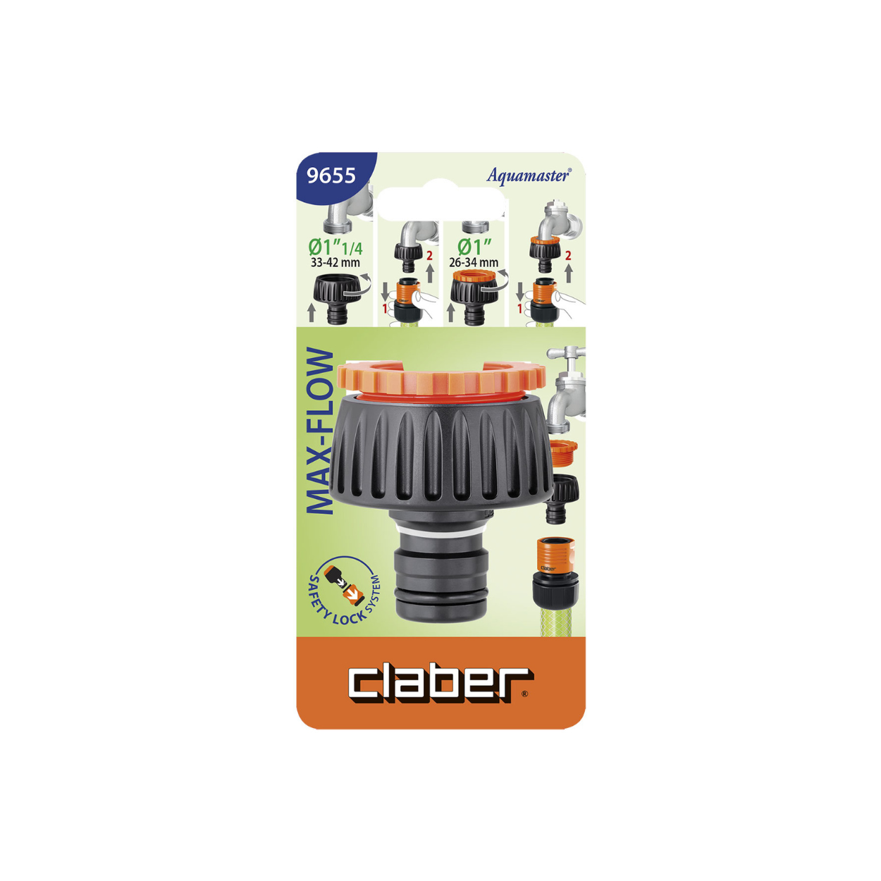 Presa Rubinetto 1”- 3/4” - Claber