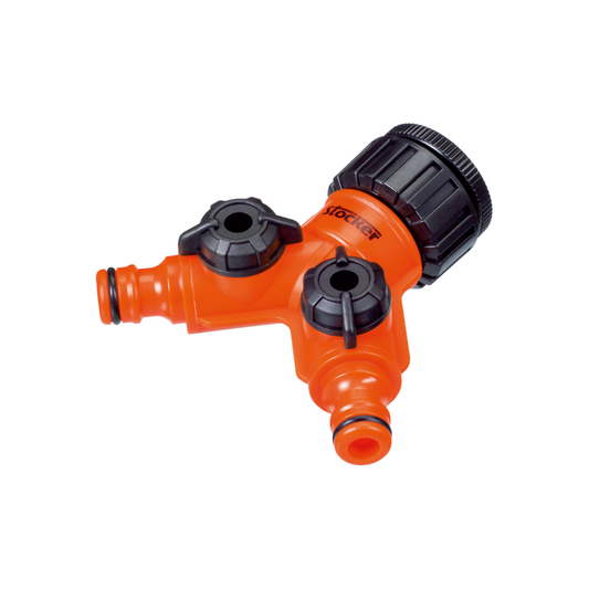 Raccordo Rubinetto a 2 uscite - Stocker