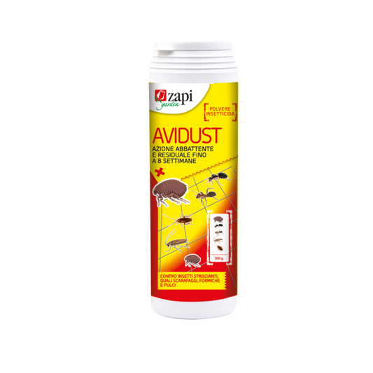 Avidust Zapi Polvere Insetticida Professionale contro Insetti - 500g