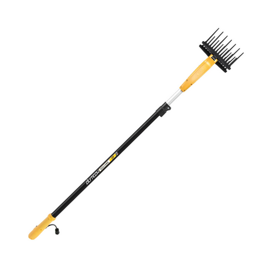 Volpi Olytech Dualcomb 13 - Abbacchiatore elettrico a batteria con asta telescopica