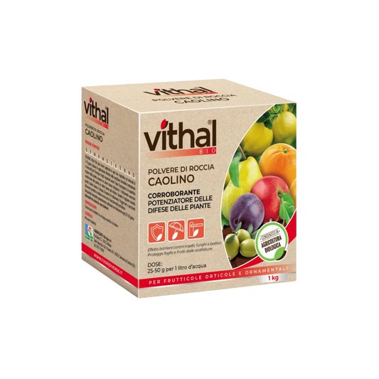 Caolino Vithal Bio – Difesa Naturale per Piante più Forti e Protette