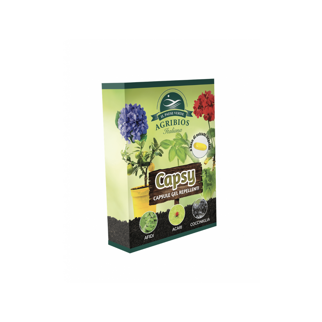 Capsule Repellenti Piante Caspy Agribios Naturale