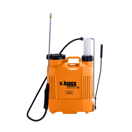 Pompa a zaino 16LT V-Black Komfort con pompante in plastica