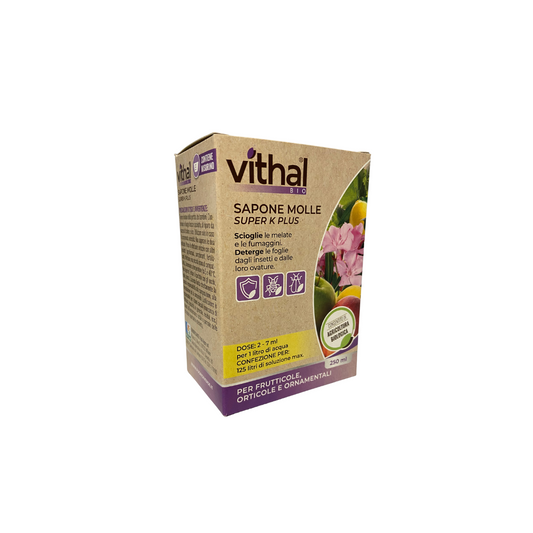 Sapone Molle Super K Plus Vithal Bio – per Foglie Sane e Protette