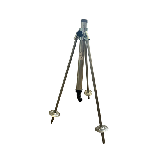 Supporto Treppiede in Acciaio Zincato per Irrigatore 1'' 1/4 – Altezza Regolabile 75-120 cm