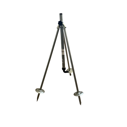 Supporto Treppiede per Irrigatore in Acciaio Zincato – Altezza Regolabile da 75 a 120 cm