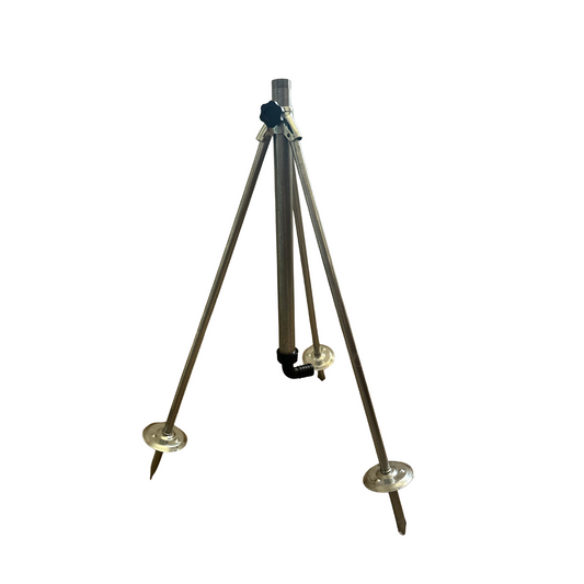 Supporto Treppiede per Irrigatore in Acciaio Zincato – Altezza Regolabile da 75 a 120 cm