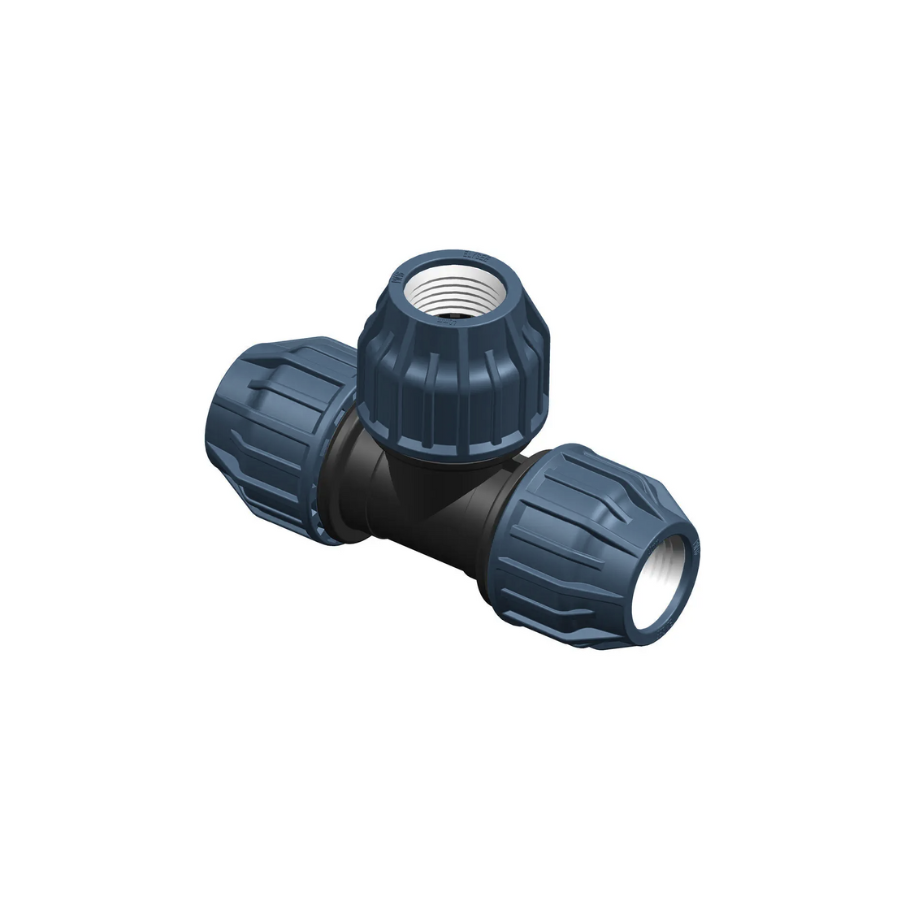 Tee a Compressione PN16