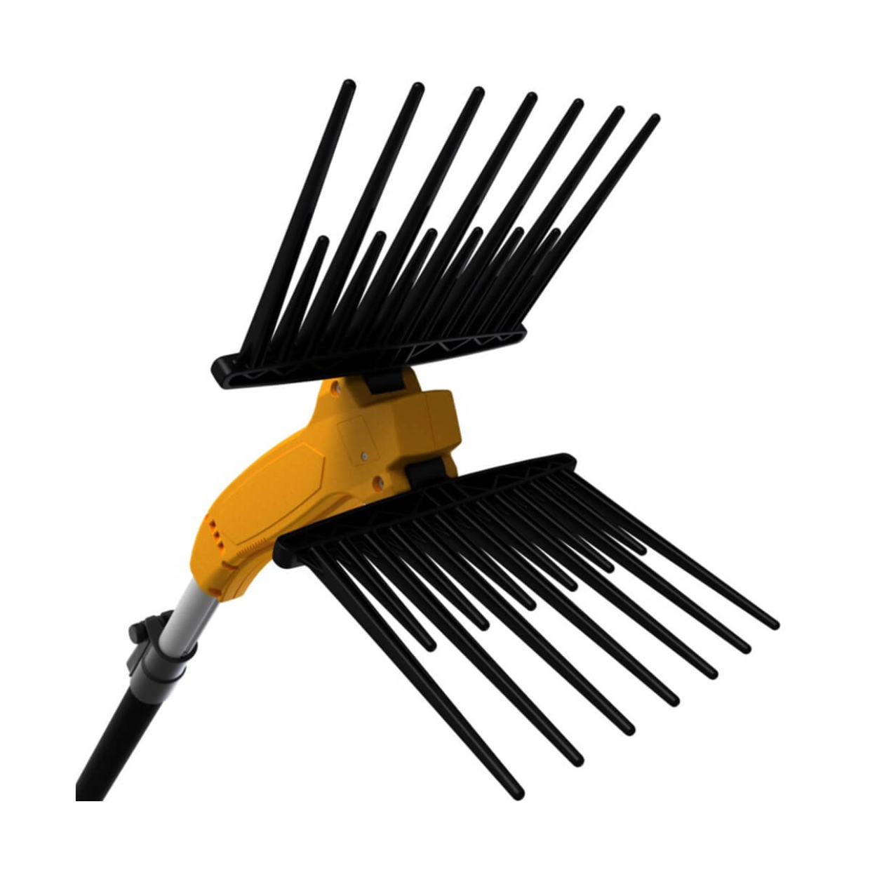 Volpi Olytech Dualcomb 13 - Abbacchiatore elettrico a batteria con asta telescopica