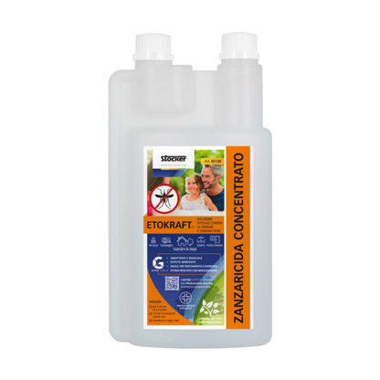 Kit Geyser 12 LT Stocker: Sistema Antizanzare Completo per Copertura Fino a 40m²