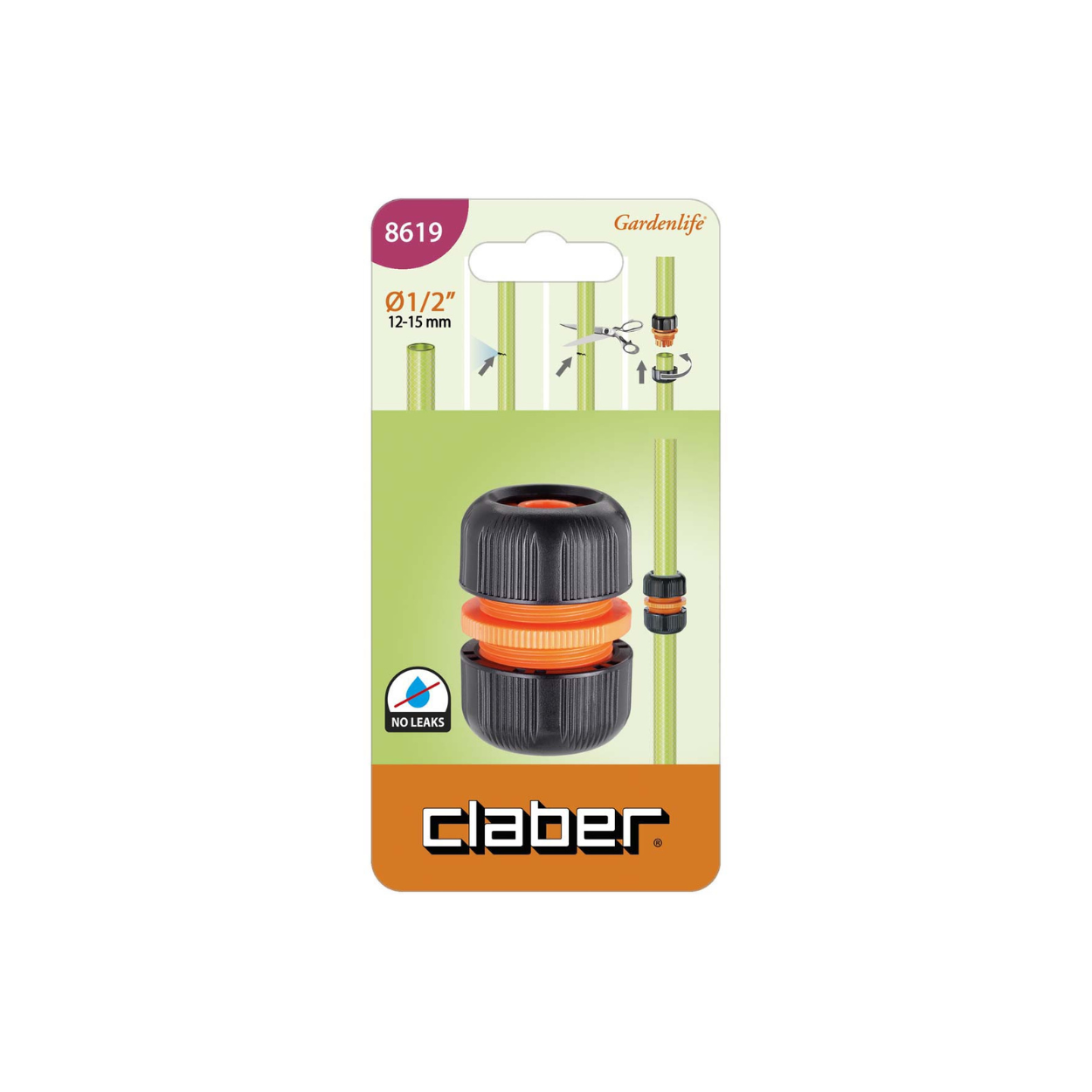 Raccordo riparatore 1/2” - Claber