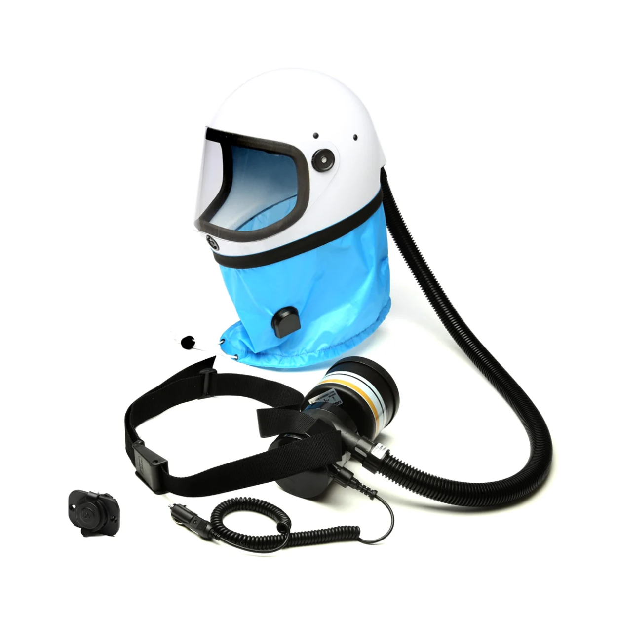 Casco Ventilato Kasco K80S T9 con Filtro A2P3 | Protezione Fitosanitari