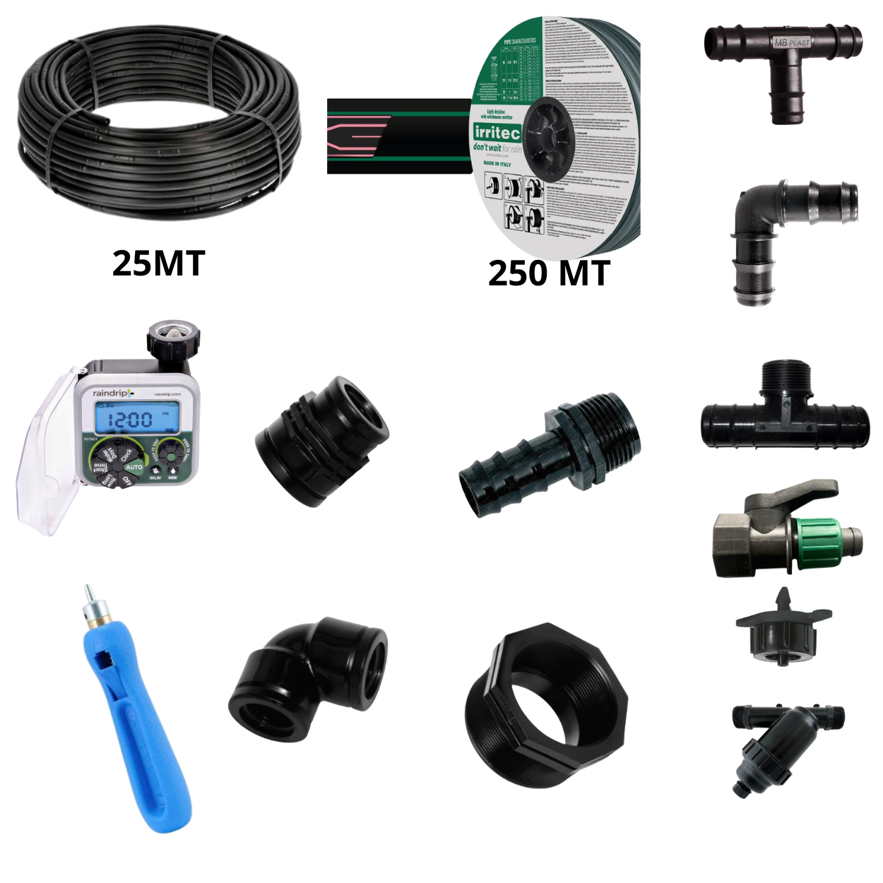 Kit Impianto Irrigazione Orto e Giardino Personalizzato