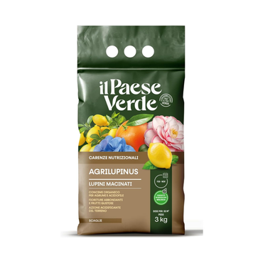 Lupini Macinati Concime Naturale Agrilupinus per Agrumi e Acidofile