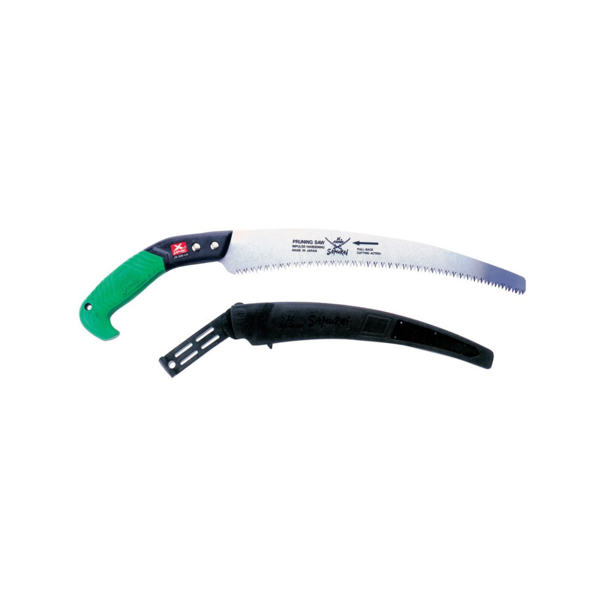 Segaccio da Potatura a Lama Curva Samurai C-330-LH (33 cm) con Fondina