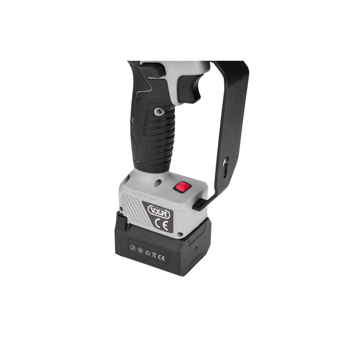 Potatore a Catena a Batteria Volpi KVS5700 (21,6V - 880W) con Valigetta e 2 Batterie